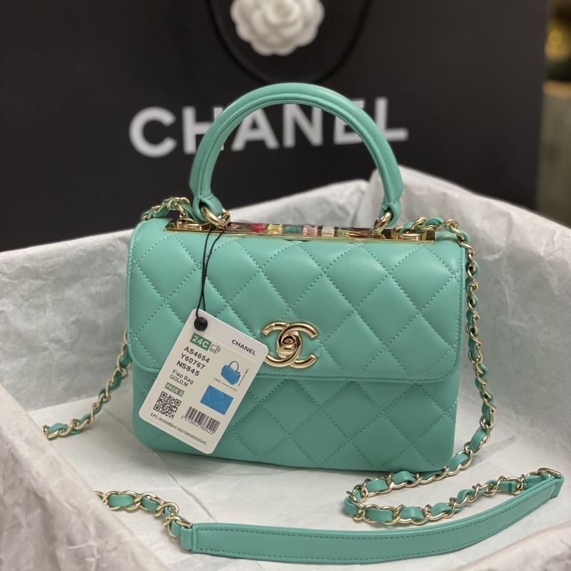 Ch**el top handle bags